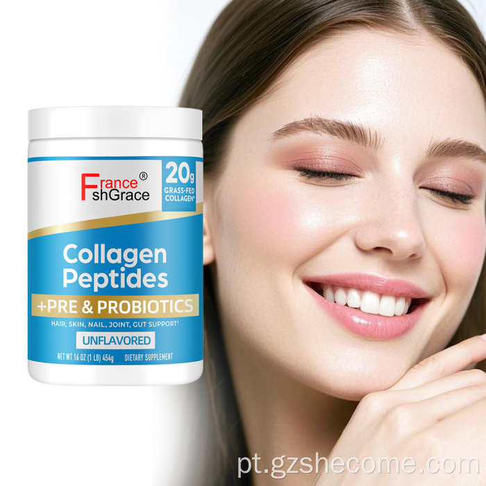 Peptídeos orgânicos de colágeno suporta a saúde dos ossos articular